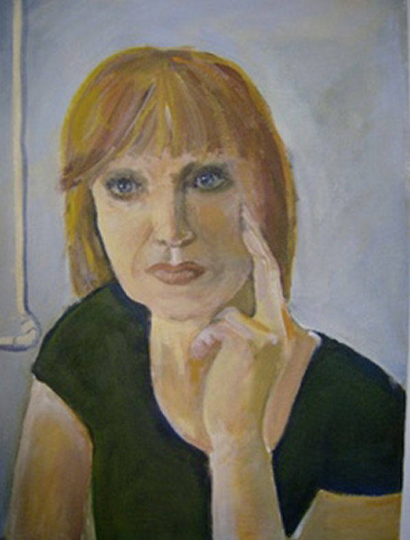Zelfportret met verwarmingsbuis ( 2008 ).